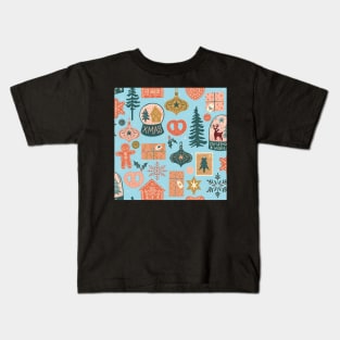 Festive and frosty Kids T-Shirt